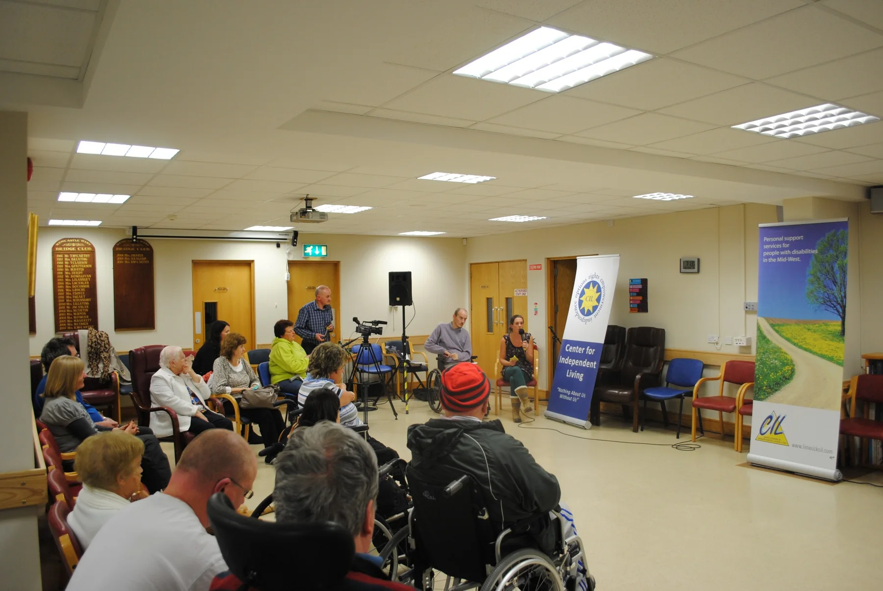 Limerick Leader Forum at the Desmond Complex, Newcastle West, organised by Louise Gallagher and Ger O'Connor, circa 2014